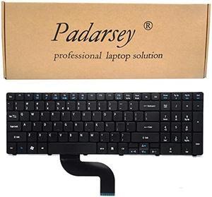 Padarsey Laptop Replacement Keyboard Compatible for Acer Aspire 5250 5251 5253 5336 5551 5552 5560 5733 5733z 5736Z 5738Z 5740 5741 5742 5750 5750G 5810 7741 7551 Series US Layout