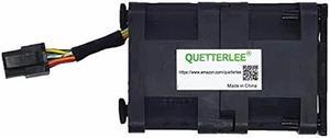 QUETTERLEE Replacement New CPU Cooling Fan for HP DL325 Gen10 DL325 G10 Series P04998-001 P06973-001 P04996-001 R40W12BHNA9-08T064 P22813-001 P11780-001 P11778-001 P22814-001 P17639-001 DC12V Fan