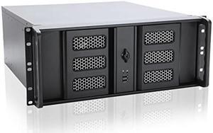 RackChoice 4U Rackmount Server Chassis with 3x5.25 Front Bays+7x3.5 +3x2.5 Drive Bays