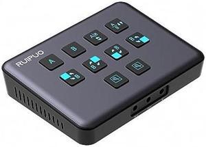 Video Capture Card,4K 60HZ Dual HDMI Input Video Capture Card 1080P 60FPS HDMI to USB 3.0 Video Capture Card for Streaming,Podcasting,Compatible with PS5,PS4/Pro,Xbox Series X/S,Xbox One X/S,OBS