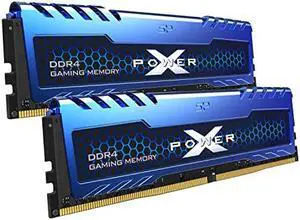 Silicon Power DDR4 RAM 16GB (2x8GB) Turbine 3200MHz (PC4 25600) 288-pin CL16 1.35V UDIMM Desktop Memory Module (SP016GXLZU320BDA)