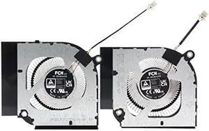 CPU&GPU Cooling Fan for Acer Predator Helios PH317-55 PH317-56 FPDH DC280010VF0 FPDG DC280010WF0 12V