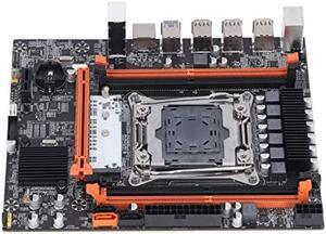 LGA 2011-3 DDR4 Motherboard - Supports for Intel H81, DDR4 2666/2400/2133MHz, 1x PCIe x16 & X1, USB 3.0, USB2.0, SATA, RJ45, NVME M.2 PC Mainboard for Desktop