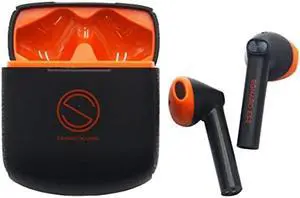 EGNARO ES3 True Wireless Stereo Earbuds, Bluetooth 5.1 Earphones, Touch Controls with Microphone, Color Black