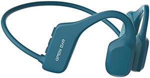 Real Bone Conduction Headphones Headphones Bluetooth Open Ear Waterproof Bluetooth Bone Conduction Earbuds Music Storage Long Battery Life for Sports,Working,Driving
