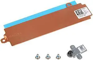 M.2 2280 NVMe SSD Heatsink Thermal 26X1Y 026X1Y 29GT8 & Dell SSD Mounting Bracket X8MY9 0X8MY9 for 15.6" Dell G15 5510 5511 5515 5520 5521 5525 Gaming Laptop