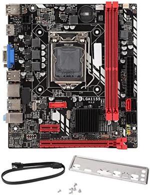 Dual DDR3 Motherboard, for Corei7, i5, i3 (for LGA1155) Computer Mainboard PCIE8X SATA3.0 SATA2.0x3 Supports ALC6625.1 Channel PC Motherboard