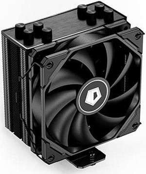 ID-COOLING SE-224-XTS Black CPU Cooler 4 Heatpipes CPU Air Cooler 120mm PWM Fan CPU Fan for Intel LGA1700/115X/1200; AMD AM4/AM5