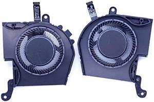 BDWZNLA BDWNLA Replacement CPU and GPU Cooling Fan for DELL Alienware x14 0HD5CJ 0XVCHN ND75C85 2726F1R DC28000YDD0 CN-0HD5CJ-DEW00-27F-01UO-K00 CN-0HD5CJ-DEW00-27F-01UX-K00 5.7CMF DC05V 0.80A Fan