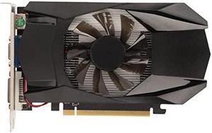 Computer Graphics Card, HD7670 4GB GDDR5 128bit 1000MHz Core Frequency Supports DirectX 11 PCI Express X16 2.1 Gaming Graphics Card