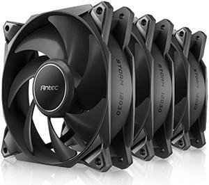 Antec 30mm Thickness Fans, 120mm x 30mm Case Fans, PWM Fans, 2200RPM, 80.47CFM, 2.95mmH2O, 4 Pin PWM Connector, 120mm Fan, Storm T3 Series 3 Packs