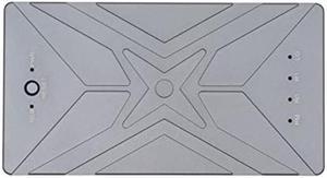 Cablecc Dual NVME M.2 NGFF M-Key to USB-C Type-C Raid0 Raid1 JOBD Big Enclosure 20Gbps with Fan Raid0 Hyper Adapter