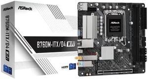 ASRock B760M-ITX/D4 WiFi Supports 13th Gen & 12th Gen Intel(r) Core(tm) Processors (LGA1700)