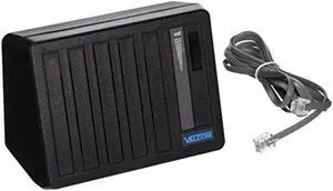 Valcom V-763-BK One Way Desktop and Wall Speaker, Black
