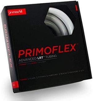 PrimoChill PrimoFlex LRT Custom Watercooling Flexible Tubing -7/16in.ID x 5/8in.OD, 10 feet Bundled with System Prep and Coolant, Made with Premium Materials, Proudly Made in the USA - Elegant White