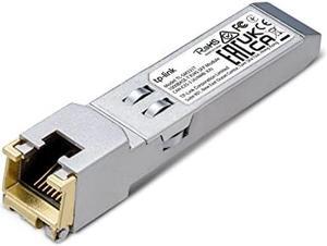 TP-Link TL-SM331T | 1000Base-T RJ45 SFP Module | 1.25G Copper SFP Transceiver | SFP to Ethernet | Plug and Play | Hot Pluggable | Up to 100m distance | | Durable Metal Casing | Versatile Compatibility