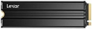 Lexar NM790 SSD with Heatsink 1TB PCIe Gen4 NVMe M.2 2280 Internal Solid State Drive, Up to 7400MB/s, Compatible with PS5, for Gamers and Creators (LNM790X001T-RN9NU)