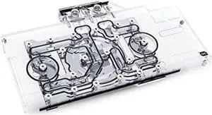 Alphacool Eisblock Aurora GPX-A GPU Water Block & Backplate, RX 6800 Nitro+, Plexi