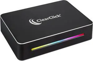 ClearClick 4K HD Video Capture Box Extreme - Capture & Live Stream HD Video - True 4K60 Recording - HDMI Input & Pass Through - USB Plug & Play