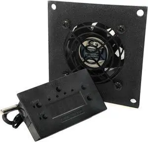 Coolerguys 3.5-Inch Single 60mm Fan Cooling Kit with Programmable Thermostat