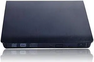 External CD Drive CYD USB 3.0 Ultra Slim External DVD CD Drive CD DVD RW/DVD CD ROM Drive/Writer/Rewriter/USB CD Burner for High Speed Data Transfer for Laptop Desktop and Notebook