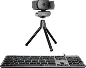 Macally Backlit Keyboard and a 1080P Webcam, Made for You