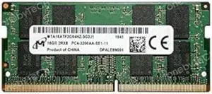 Micron 16GB 3200MHz SODIMM DDR4 Memory Module