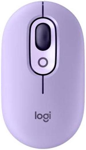 Logitech POP Mouse, Wireless Mouse with Customizable Emojis, SilentTouch Technology, Precision/Speed Scroll, Compact Design, Bluetooth, Multi-Device, OS Compatible - Cosmos