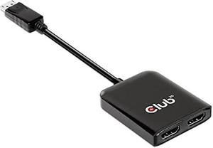 Club 3D CSV-7200H Displayport 1.4 to HDMI Dual Monitor 4K 60Hz M/F MST Hub