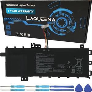 Laqueena C21N1818-1 Laptop Battery Compatible with ASUS VivoBook 15 F512FA F512DA F512JA X512DA X512JA F512FB F512FJ F512FL F512UA X512FA X512FB X512FJ X512FL X512JF X512JP X512DK R564DA R564FA R564JA