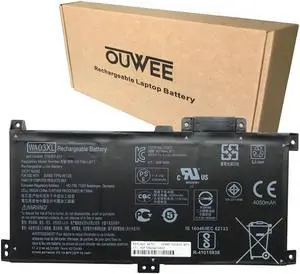 OUWEE WA03XL Laptop Battery Compatible with HP Pavilion X360 14-BA 15-BK 15-BR 15-BR001TX Series HSTNN-LB7T HSTNN-UB7H TPN-W126 916367-541 916367-421 916812-055 916812-855 WAO3XL 11.4V 48.01Wh