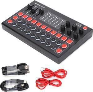 M9 Sound Card Kit, 99% of Live Singing Software Supported Sound Card Set Hear Your Voice Effectively for Live Broadcast for Live Sound