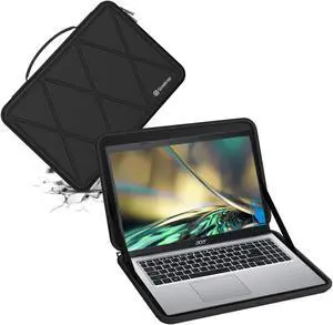 Smatree Hard EVA Protective Sleeve Compatible for 15.6 inch Acer Aspire 5 A515/3 A315/1 A115, for Acer Aspire Vero Green-AV15 Waterproof and Anti-Shock Case (X8281)