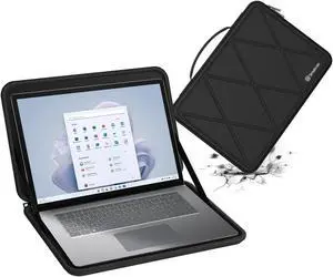 Smatree Hard EVA Protective Sleeve Case Compatible for 15 inch Microsoft Surface Laptop 6/5/4/3, Waterproof and Anti-Shock Bag (X8266)
