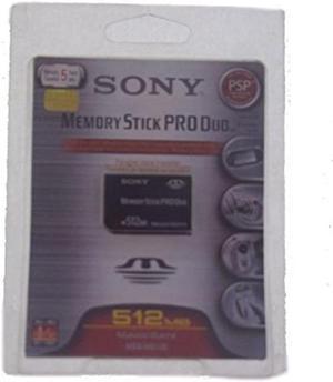Sony 512 MB Memory Stick PRO Duo Flash Memory Card MSXM-512S