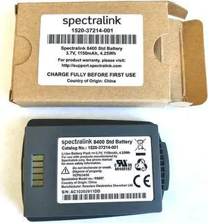 SPECTRALINK 8400 SERIES BATTERY STANDARD (Part#: 1520-37214-001 ) - NEW