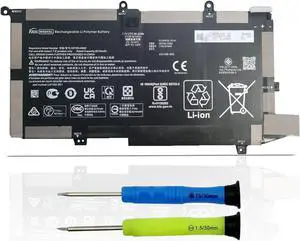 AURUNHO WS04XL L97357-005 Laptop Battery Replacement for HP Spectre x360 14-EA Series WS04066XL HSTNN-DB9Z L97352-2D1 L97352-2C1 7.7V 66.52Wh 8210