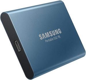 SAMSUNG T5 Portable SSD 500GB  Up to 540MBs  USB 31 External Solid State Drive Blue MUPA500BAM