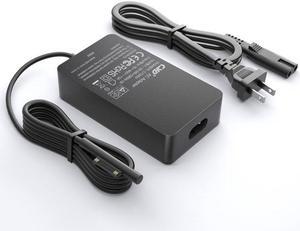 QYD 127W 15V 8A Laptop Charger Compatible with Microsoft Surface Book 3, 2, 1, Surface Pro 9, 8, 7, 7+, 6, 5, 4, 3, X, Surface Go 3, 2, 1, Windows Surface Laptop 5, 4, 3, 2 Studio Go(10FT Power Cord)