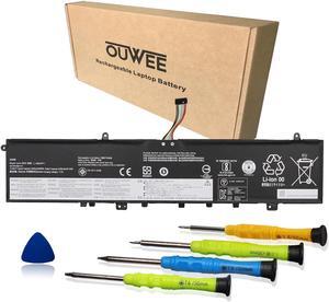 OUWEE L18M4PF1 L18D4PF1 Laptop Battery Compatible with Lenovo Ideapad Yoga C940-15IRH Series 5B10U65276 5B10W67244 SB10W67267 5B10U65277 5B10W67392 15.36V 69Wh 4500mAh 4-Cell(Shape-B)