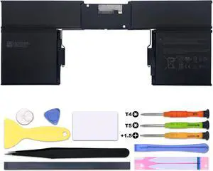 CENIFENX 93HTA001H G3HTA001H Keyboard Battery Replacement for Microsoft Surface Book 1st Gen, Model 1785 with Performance Base (GTX 965M) Enhanced Edition 7.57V,60.8Wh,8030mAh, with Tools