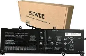OUWEE MM02XL Laptop Battery Compatible with HP Pavilion 13-AN0000TU 13-AN0001TU 13-AN0004TU 13-AN0010NR 13-AN0012TU Series HSTNN-DB8U HSTNN-IB8Q L27868-1C1 L27868-2D1 L28076-005 11.4V 37.6Wh