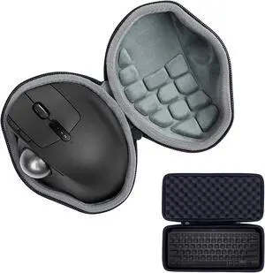 Hard case for Logitech MX Ergo M575 Mouse+MX Keys Mini Keyboard