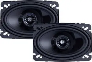 Memphis Audio PRX46 Power Reference Series 4X 6 2-Way Coaxial Speakers with Swivel Tweeters - Pair