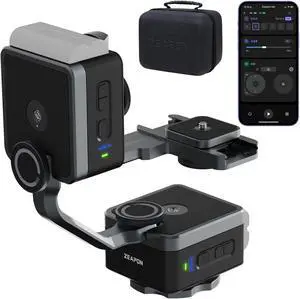 Zeapon PONS PT Motorized Pan Head, Pan and Tilt 2-axis Heads with Carrying Case for Zeapon Camera Slider 360 Degree Shooting and Waypoint Surrounding, for Commercial Timelapse Panorama Videography
