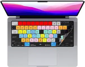 Ableton Live Keyboard Cover Designed for 14" and 16" MacBook Pro 2021+ MacBook Air - Editors Keys M Series Macs