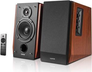 Edifier R1700BTs Active Bluetooth Bookshelf Speakers - 2.0 Wireless Near Field Studio Monitor Speaker - 66w RMS with Subwoofer Line Out