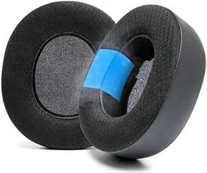 WC Freeze Nova Pro Wireless - Hybrid Fabric Cooling Gel Replacement Earpads for Steelseries Arctis Nova Pro Wireless by Wicked Cushions, Improved Durability, Thickness & Sound Isolation | Black