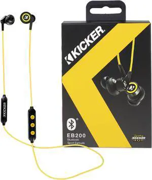 Kicker EB200 Bluetooth® Earbuds - 46EB200BTB