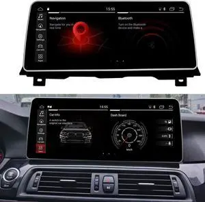 Koason 12.3inch Android HD Screen Upgrade Display Multimedia Player GPS Navigation for BMW 5 Series F10 F11 M5 2013-2016 NBT